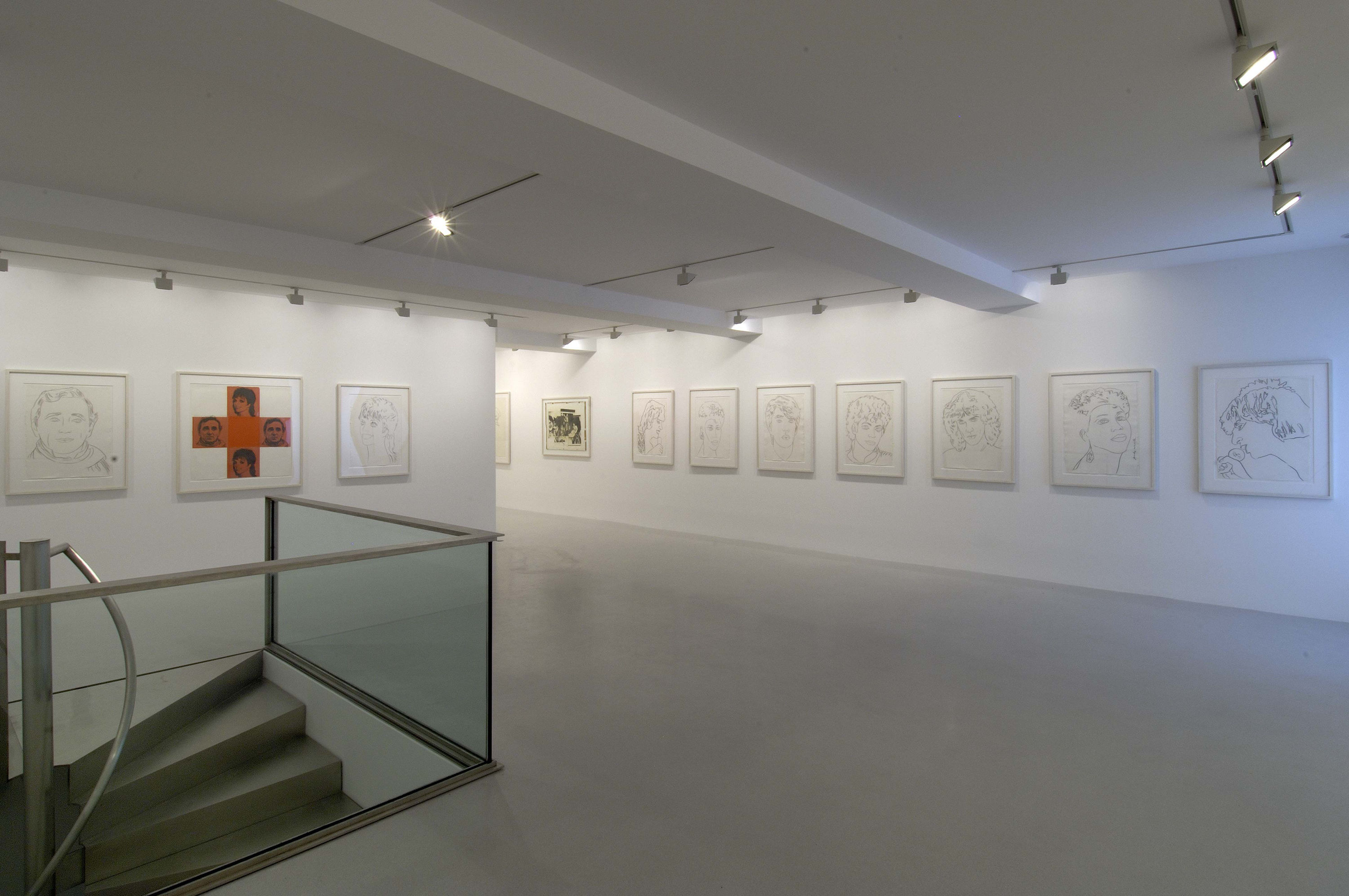 Andy Warhol: Popstars, Drawings and Collages, Thaddaeus Ropac Paris Marais, 2007