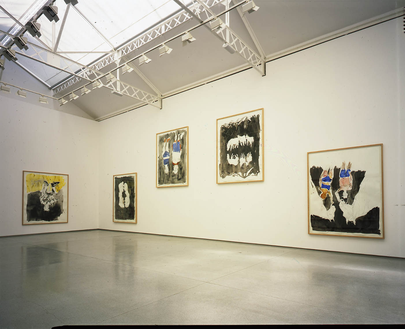 Georg Baselitz: Monumental Watercolours, Galerie Thaddaeus Ropac Paris Marais, 2004