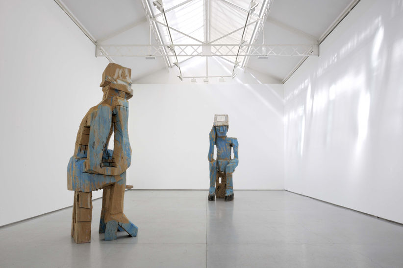 Georg Baselitz Monumental Sculptures, Paintings
