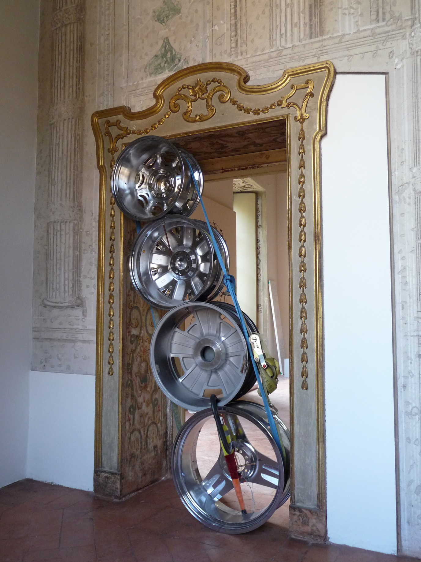 Dan Colen, Nate Lowman. Courtesy of&nbsp;APALAZZOGALLERY.