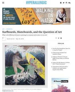 Hyperallergic features Nicholas Cueva's "Sex Wax"