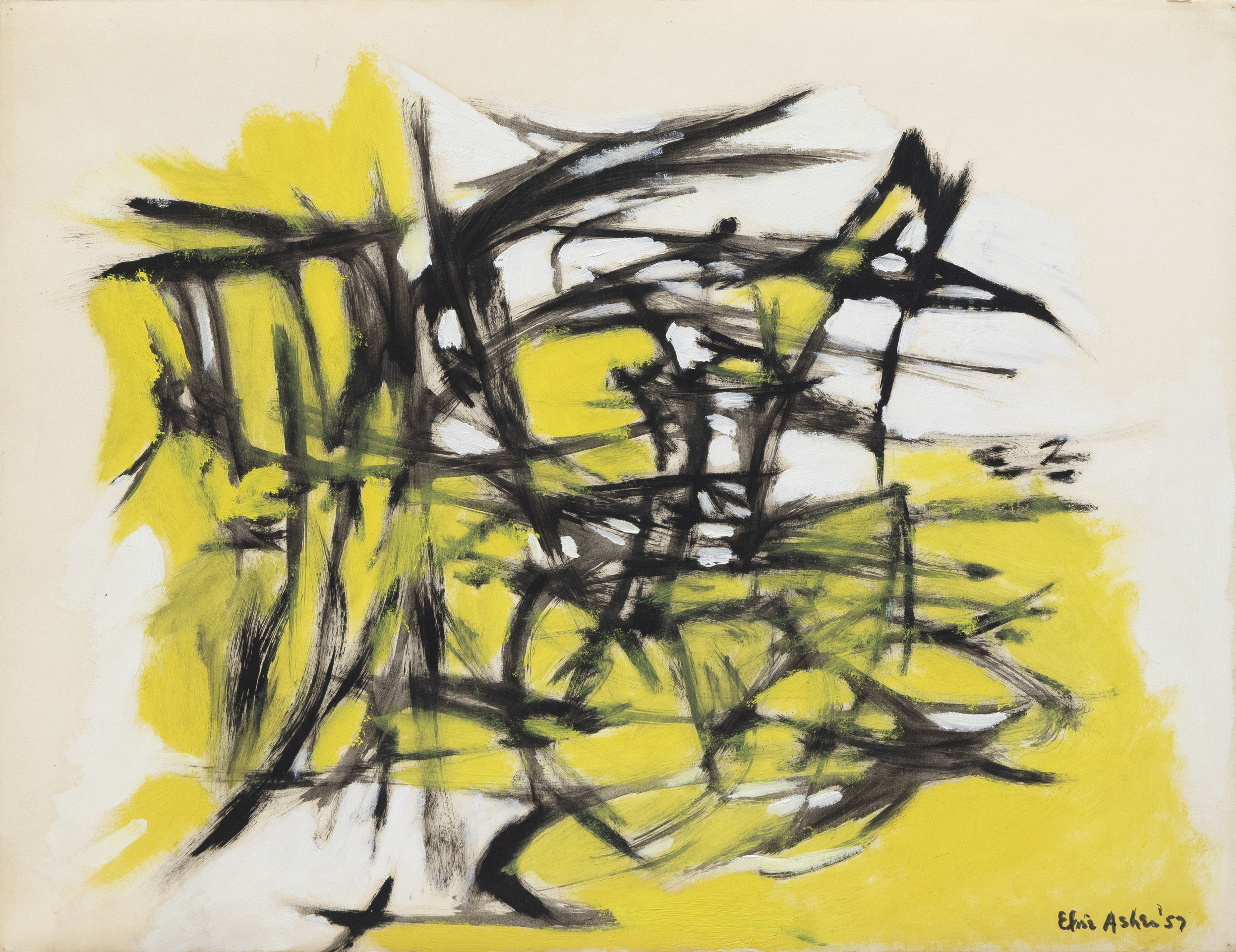 Elise Asher, Untitled, 1957