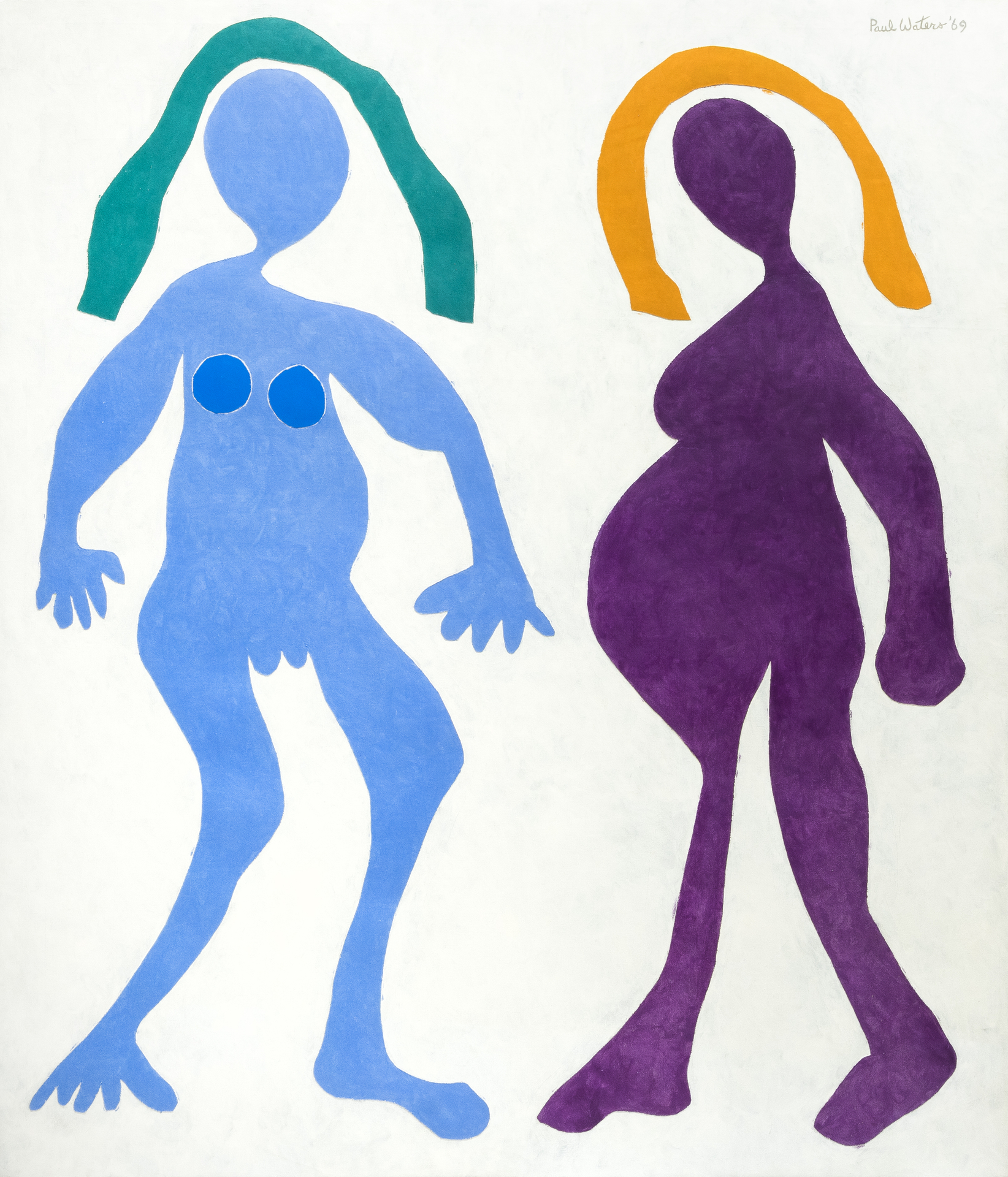 Paul Waters, Mother and Daughter, 1969