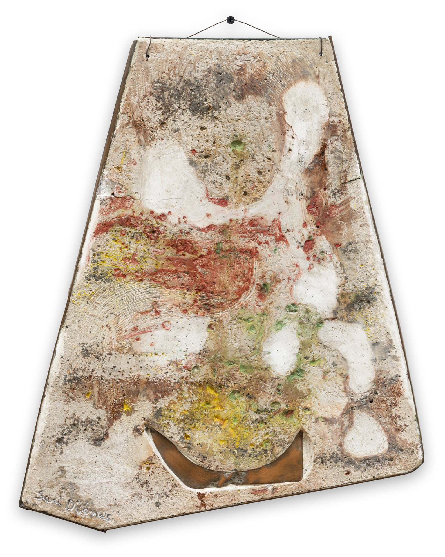 Sari Dienes, Monoprint #3, 1950