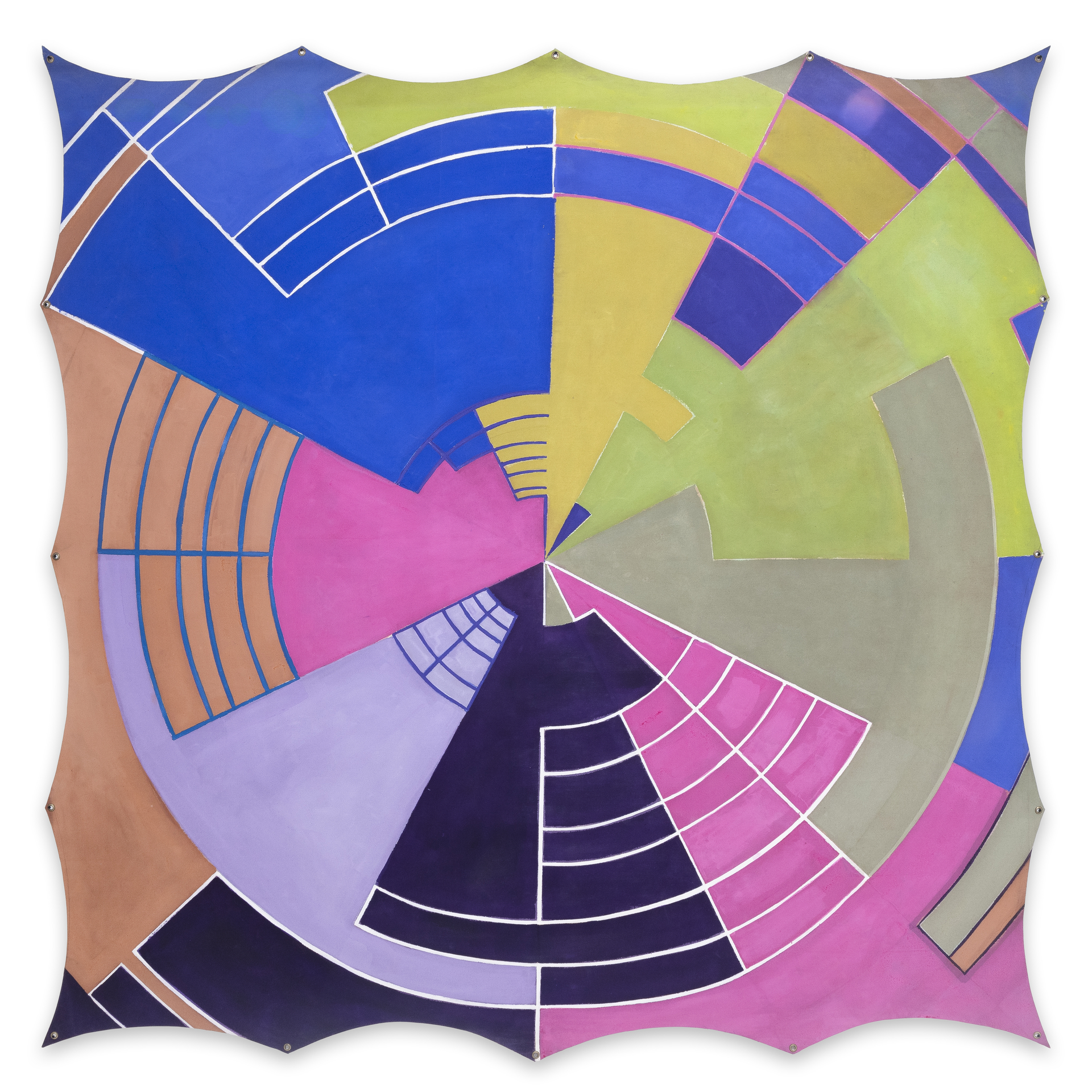 Joe Overstreet, Mandala, 1970