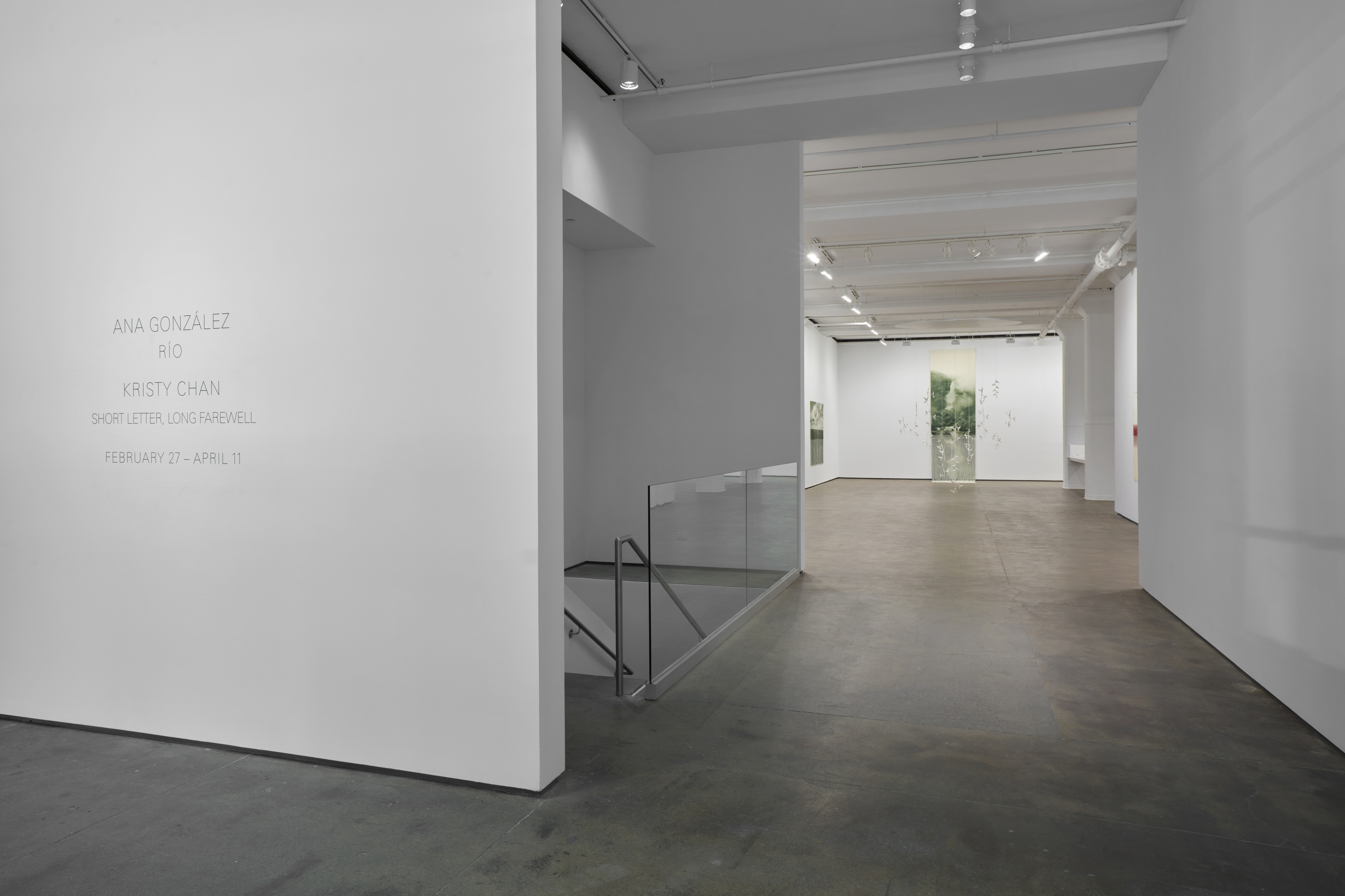 Installation view of&nbsp;Ana Gonz&aacute;lez: R&Iacute;O at Sean Kelly, New York, February 27 &ndash; April 11, 2026, Photography: Jason Wyche, Courtesy: Sean Kelly, New York