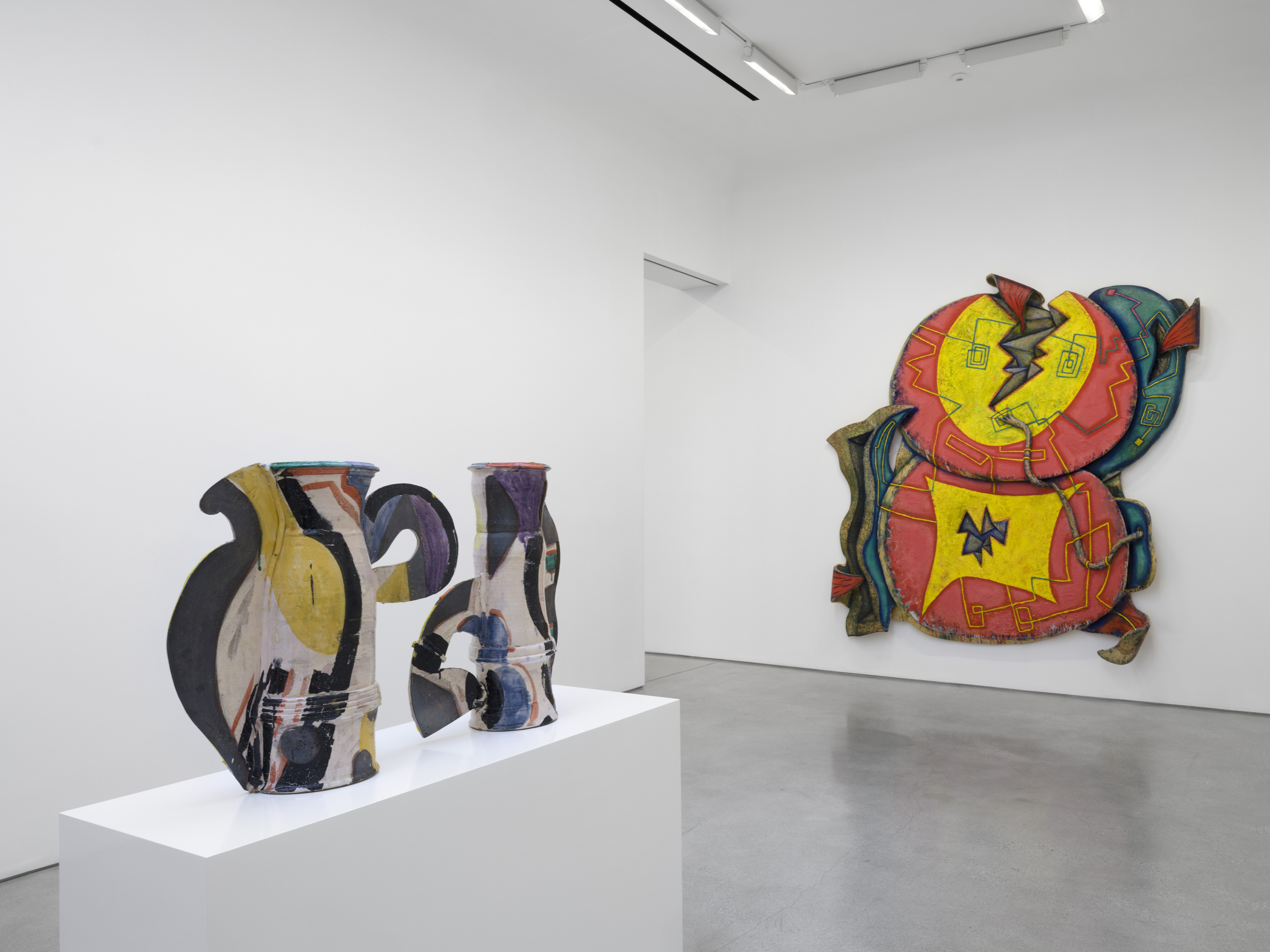 Elizabeth Murray and Betty Woodman