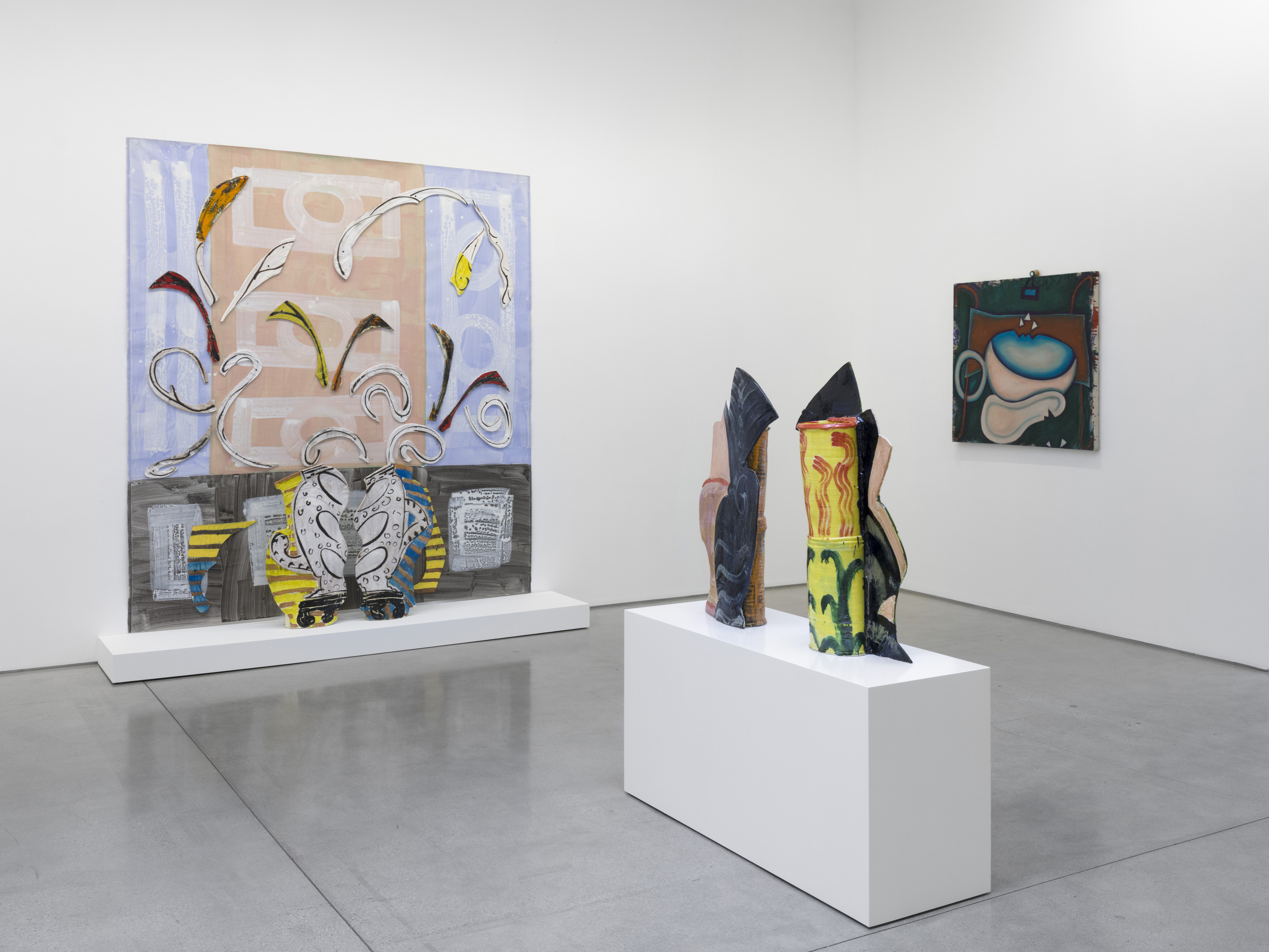 Elizabeth Murray and Betty Woodman