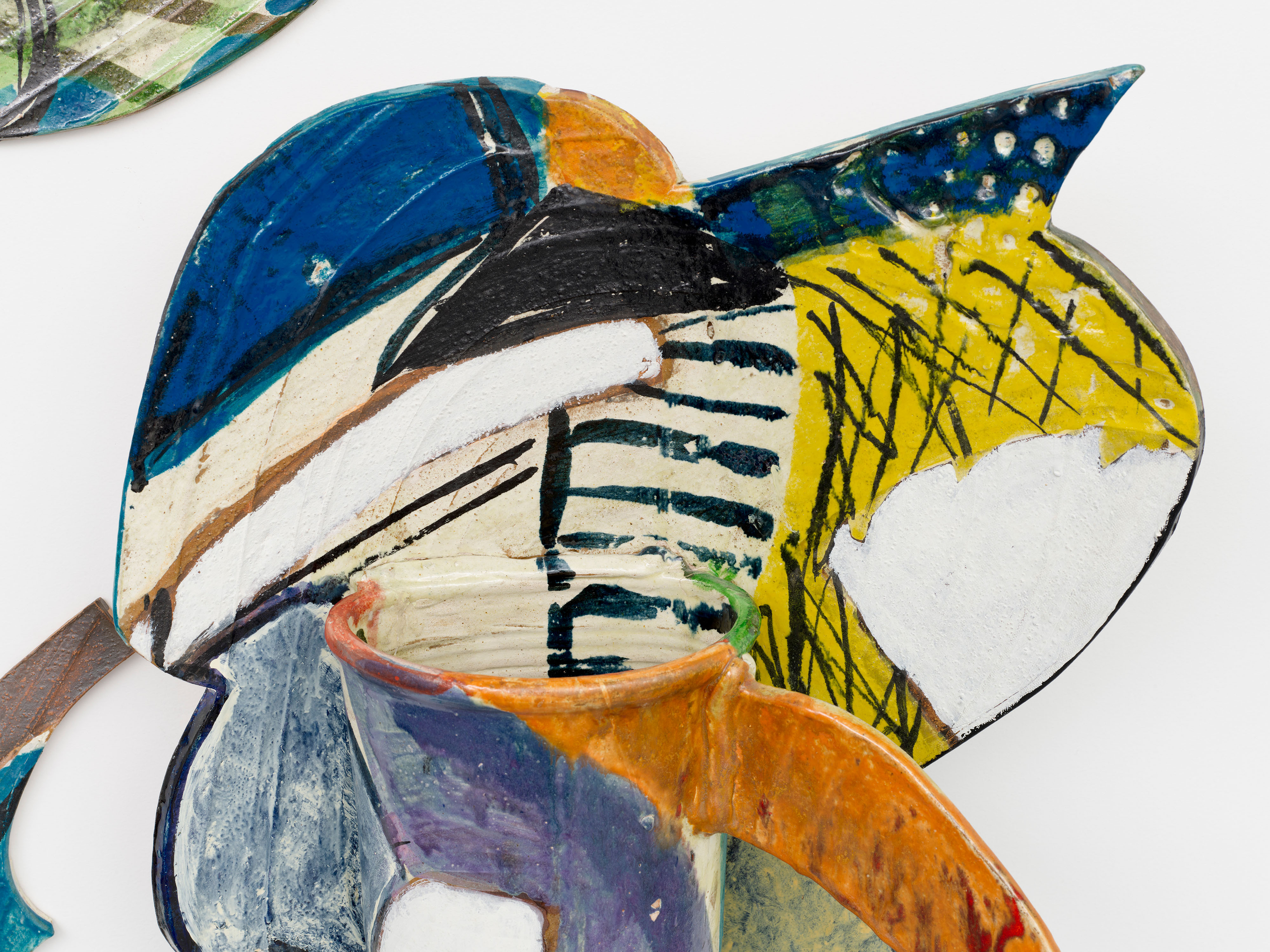 Betty Woodman, Balustrade Relief Vase: 96-20, 1996