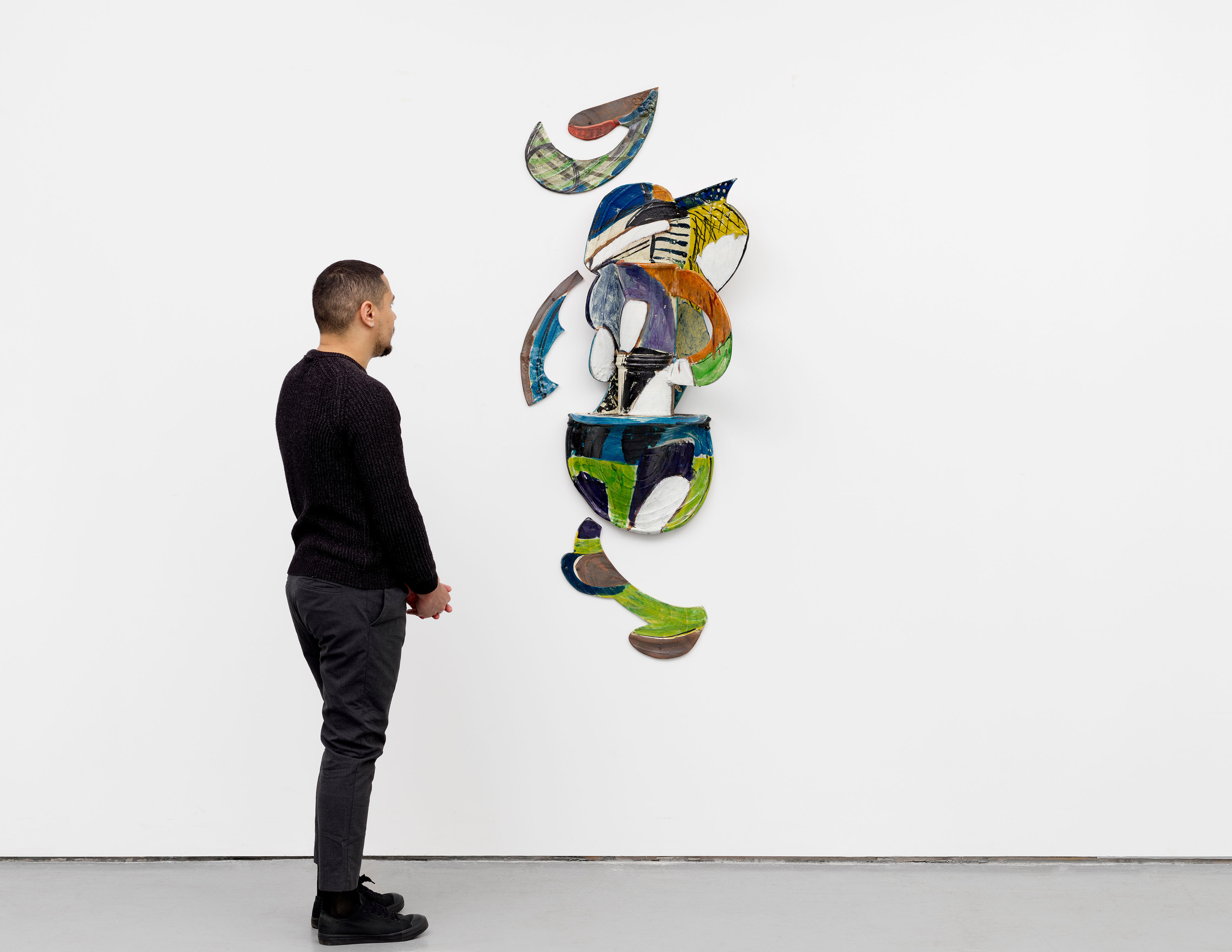 Betty Woodman, Balustrade Relief Vase: 96-20, 1996