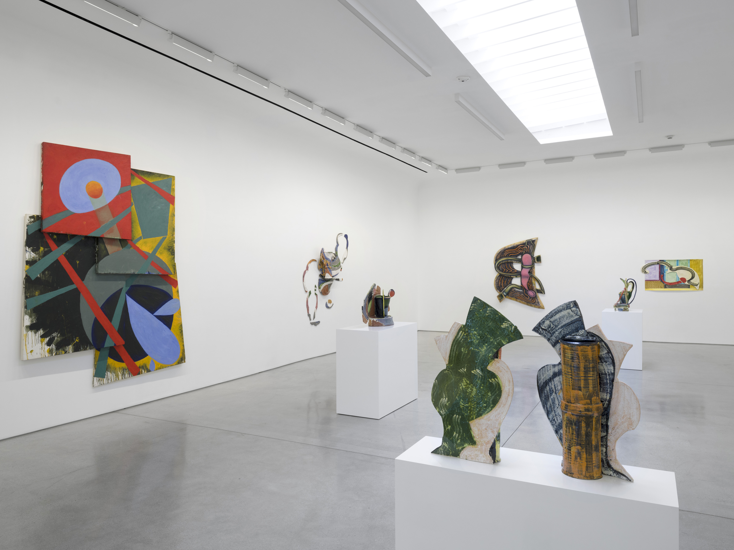 Elizabeth Murray and Betty Woodman