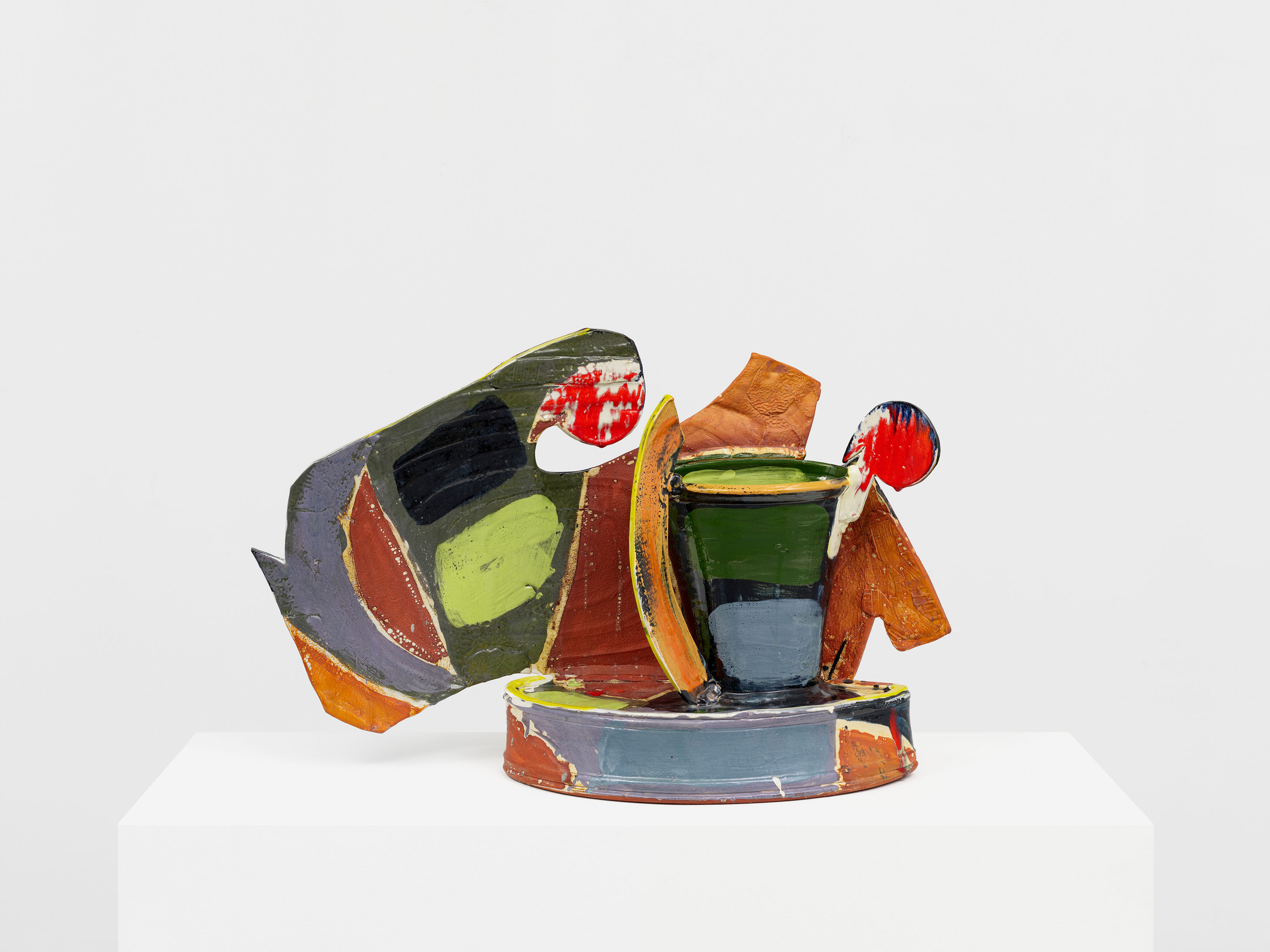 Betty Woodman, Tropical Vase: 8, 1996