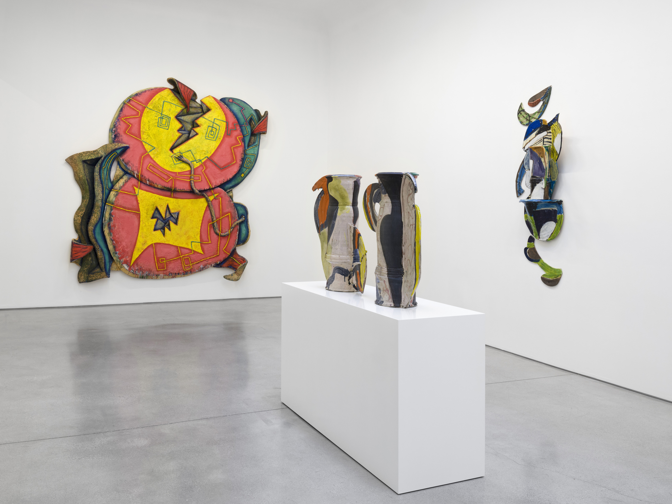 Elizabeth Murray and Betty Woodman