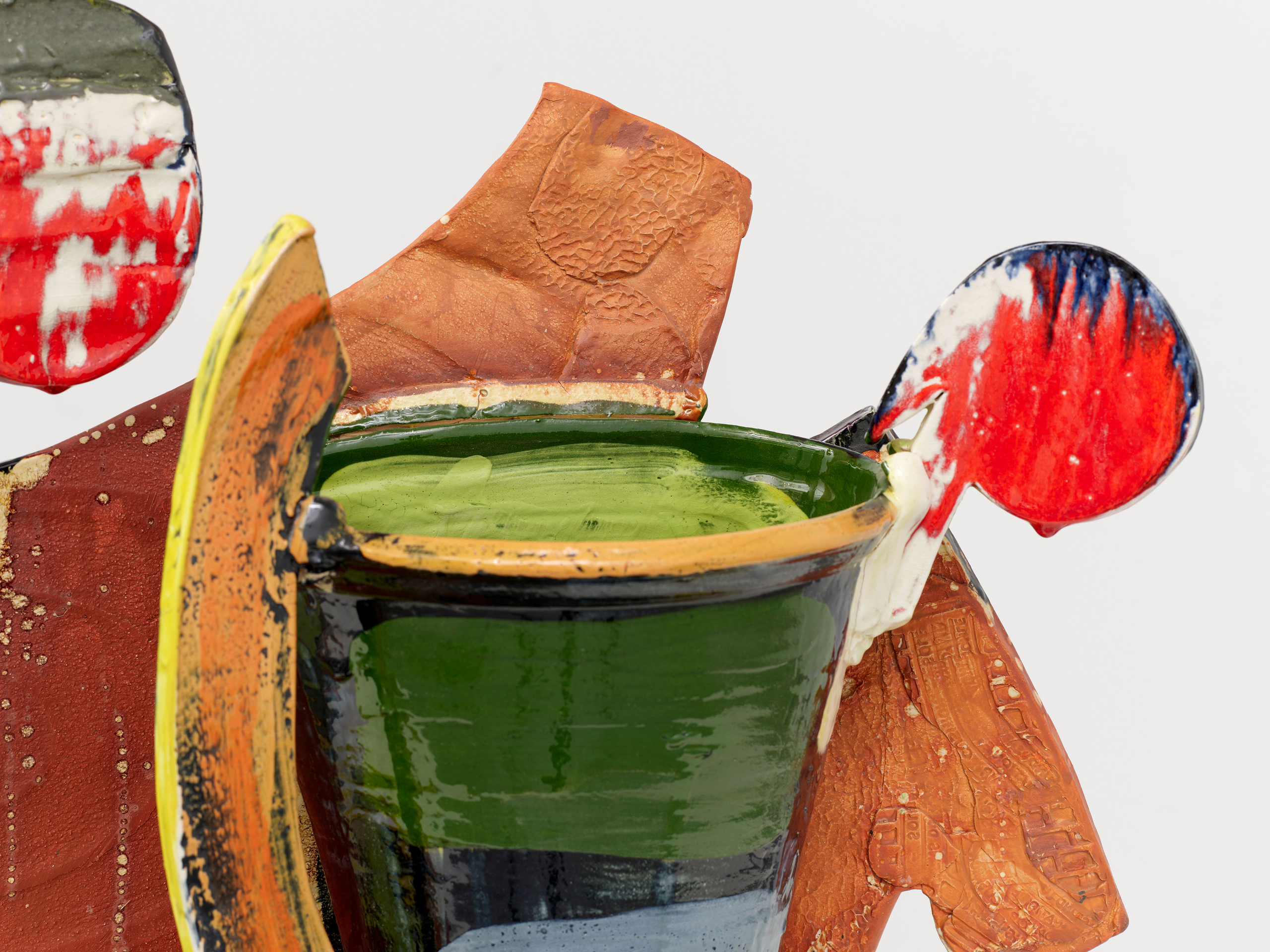 Betty Woodman, Tropical Vase: 8, 1996