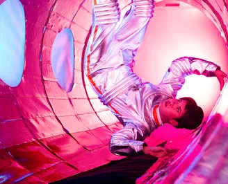 Ming Wong Astro Girl III, 2015, Archival digital print, 100 x 80 cm, Ed.of 2 + 1 A.P.