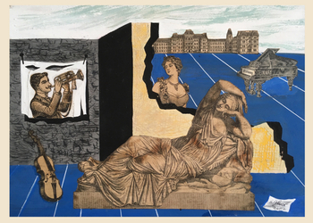THE MENIL ACQUIRES AN EARLY COLLAGE BY NATHAN GLUCK