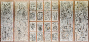 Bruce Onobrakpeya, Kabiyesi and other Vignettes, 1982 - 2010