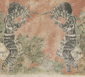 A print by Mohammad Barrangi