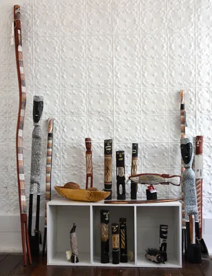 SPOTLIGHT ON WOOD CARVINGS, MIMIH'S, ANIMALS AND ARTEFACTS