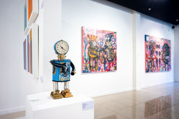 Alchemy of colour | group show at The Melrose gallery featuring Paul Blomkamp, Bercia Roos, Mederic Turay, Esther Mahlangu