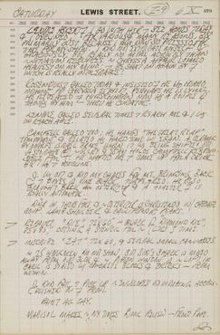 Indiana's journal page for October 6, 1962; the page contains only text, no illustrations