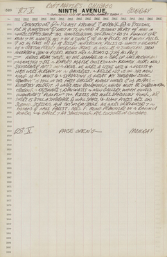 Indiana's journal page for October 27–28, 1963; the top half of the page contains text, the bottom half is blank