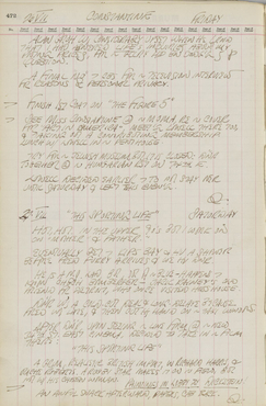 Indiana's journal entry for July 26–27, 1963; the page consists only of text