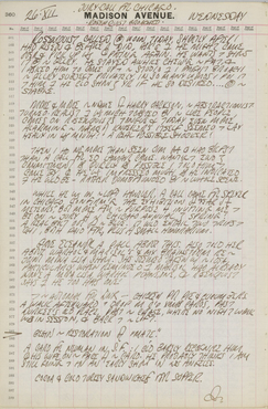 Indiana's journal page for December 26, 1962; the page consists of text, there are no illustrations