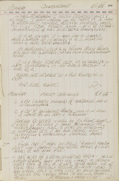 Indiana's journal page for July 28–29, 1963; the page consists only of text, no illustrations