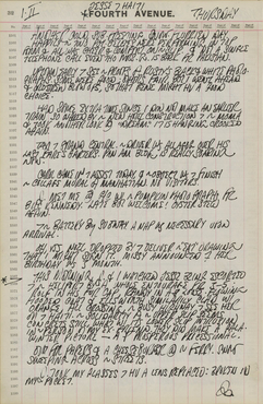 Indiana's journal page for February 1, 1962, the page only consists of text, no illustrations