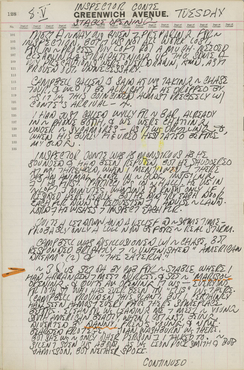 Indiana's journal page for May 8, 1962; the page is all text, no sketches