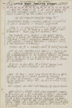 Indiana's journal page for November 28, 1962; the page consists entirely of text, there are no illustrations