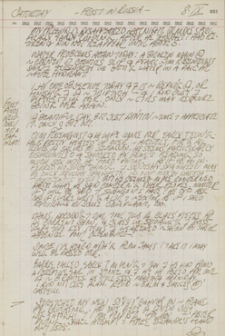 Indiana's journal page for September 8, 1962; the page only contains text