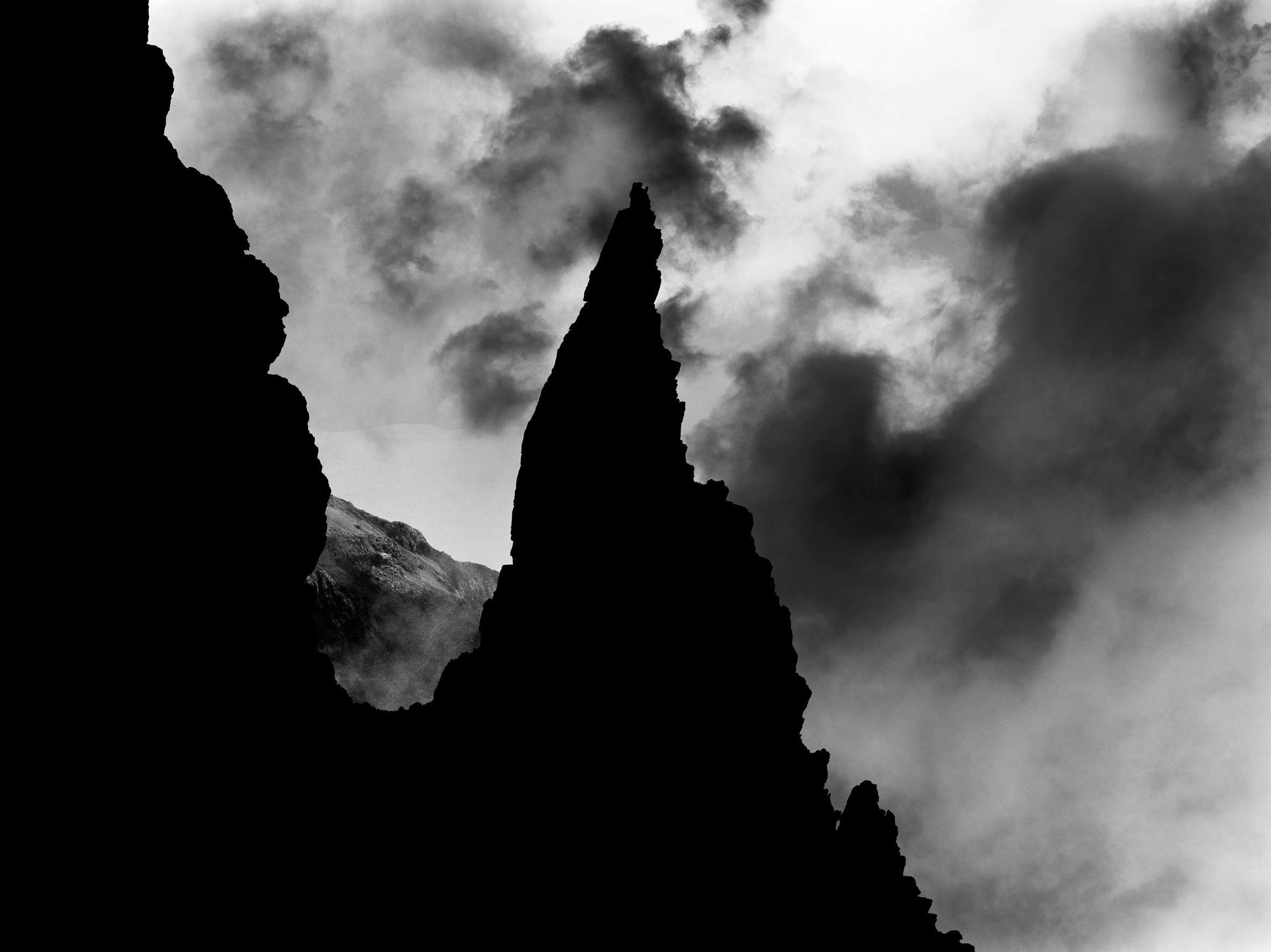 The Dolomites Project #2, 2010.&nbsp;Archival pigment print,&nbsp;45&nbsp;x 59 or 65 x 85 inches.