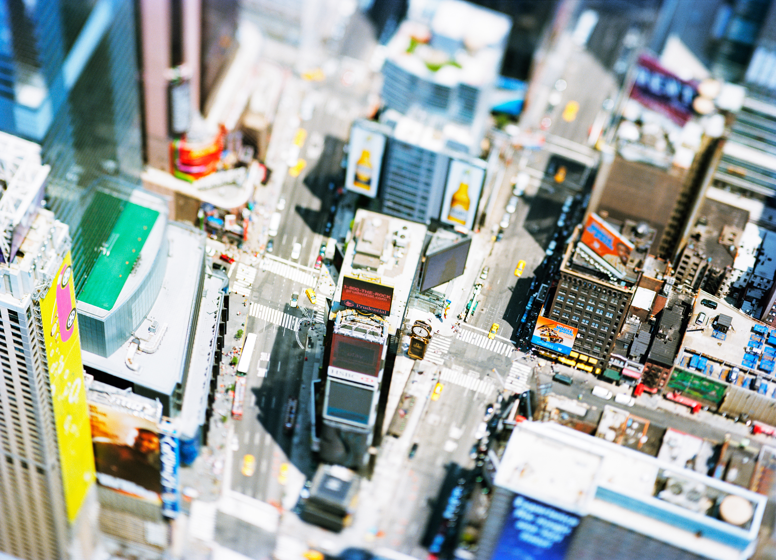 site specific_NEW YORK 07 (Horizontal Times Square), 2007.&nbsp;Archival pigment print,&nbsp;45 x 57 inches.