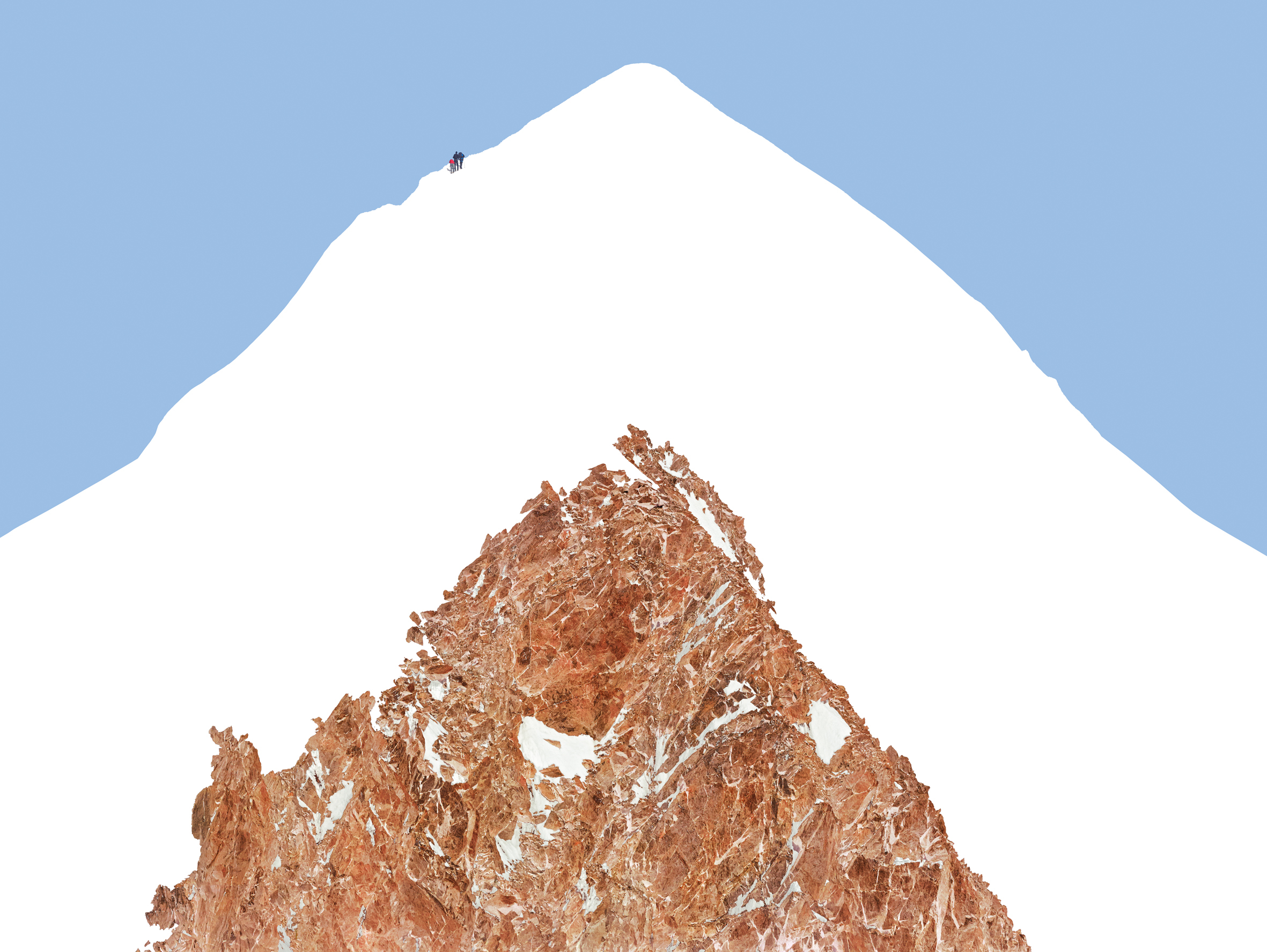 Alps - Geographies and People #19,&nbsp;2012. Archival pigment print,&nbsp;45&nbsp;x 61 or 65 x 85 inches.