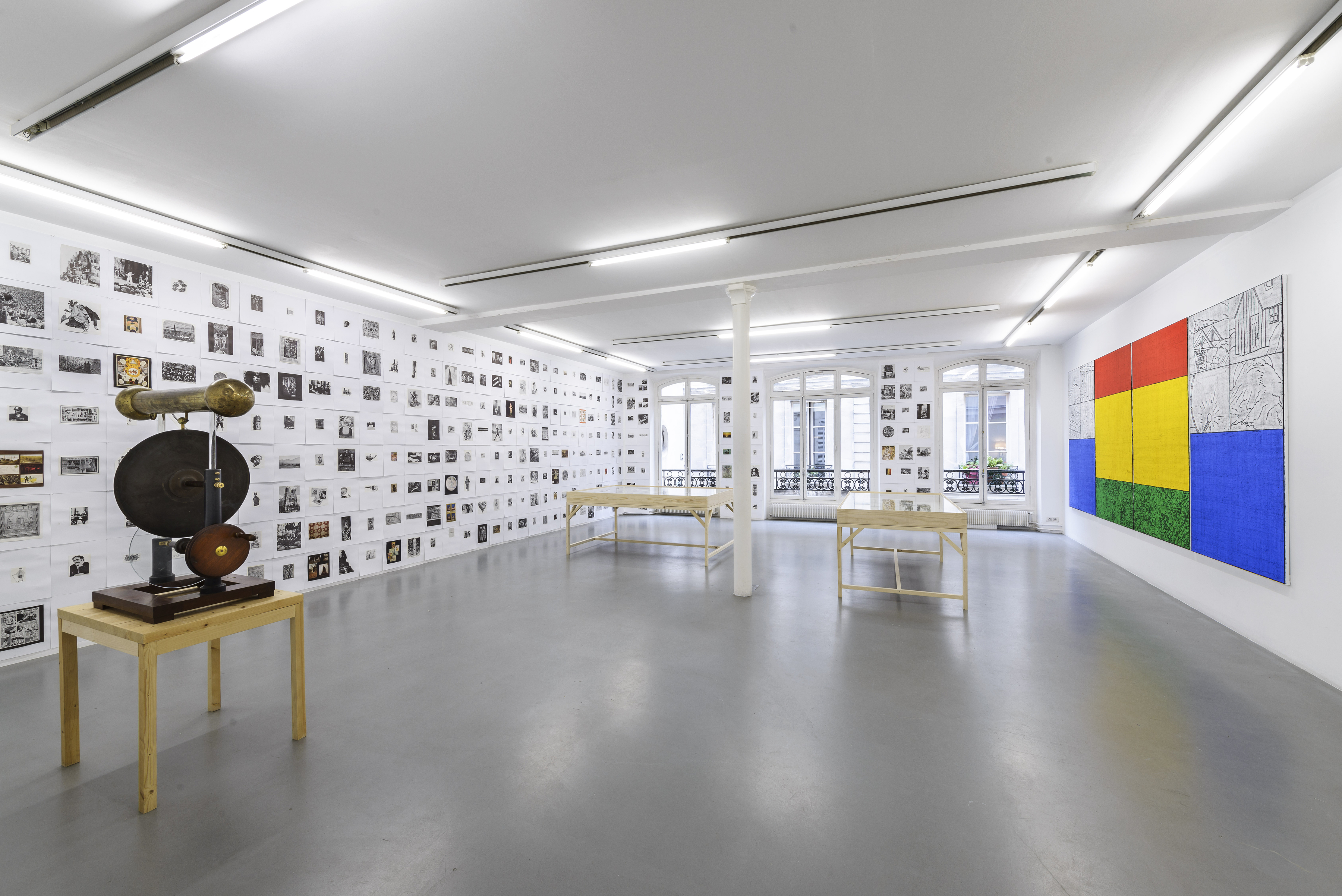 Matt Mullican: Collecting for the studio -&nbsp;Collecting 1959-2013,&nbsp;installation view