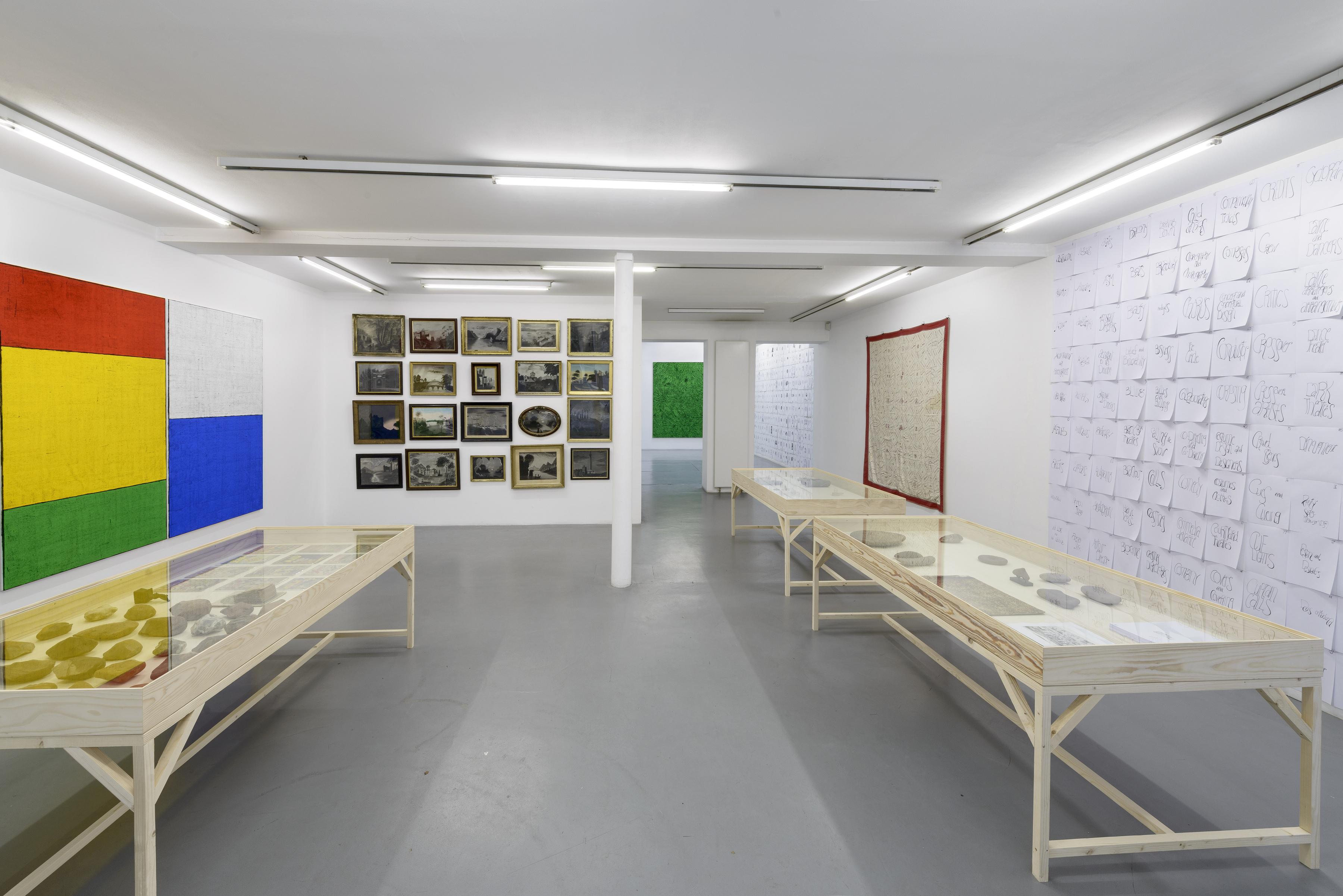Matt Mullican: Collecting for the studio -&nbsp;Collecting 1959-2013,&nbsp;installation view