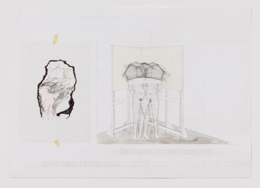 MONICA BONVICINI, Untitled (Hausfrau Swinging)