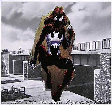 Civil War (detail), 2006. Ink and collage on paper, dimensions variable, 12 parts.