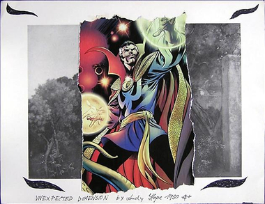 Civil War (detail), 2006. Ink and collage on paper, dimensions variable, 12 parts.