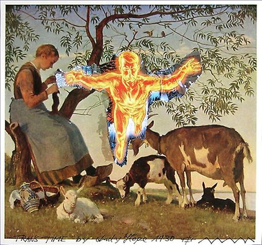 Civil War (detail), 2006. Ink and collage on paper, dimensions variable, 12 parts.