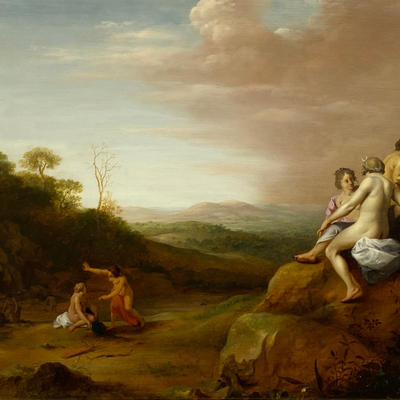 Diana and her Nymphs with Discovery of Callisto