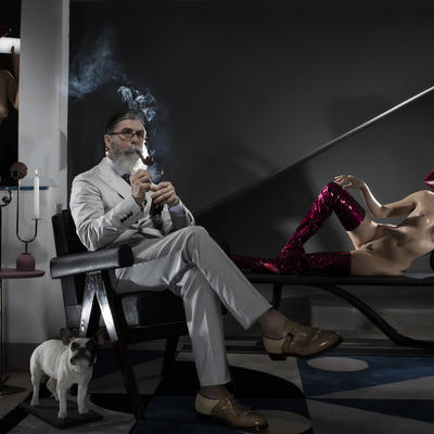 Formento & Formento  Interpretations, Paris, France, 2017  Signed, numbered, and labeled verso by the artists  Archival Pigment Print  Medium: 30 x 45 inches (Edition of 12 + 2 AP) Large: 40 x 60 inches (Edition of 7 + 2 AP)  Printed on Harman paper Framed under UV Plexiglas in a black wooden frame Inquire for edition and pricing