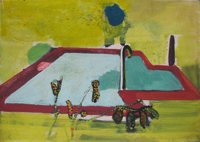 cristina canale, piscina exótica, 2007