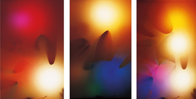 abraham palatnik, aparelho cinecromático 2se-18, 1955 / 2004