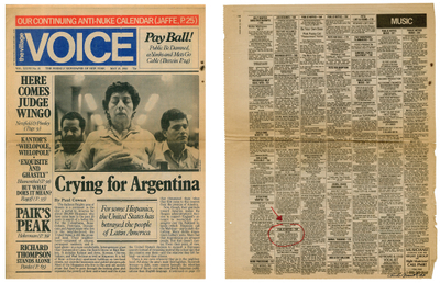 paulo bruscky, air art - composition of clouds in the sky of new york, 1982