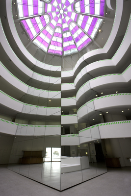 daniel buren, photo-souvenir: around the corner, 2005