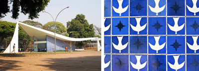 athos bulcão, tile panel, 1957