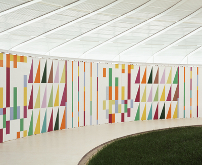 athos bulcão, painted wood panel, 1999